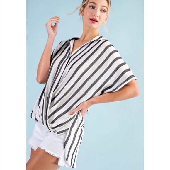 NEW! Front Wrap Top! - Picture 4 of 7